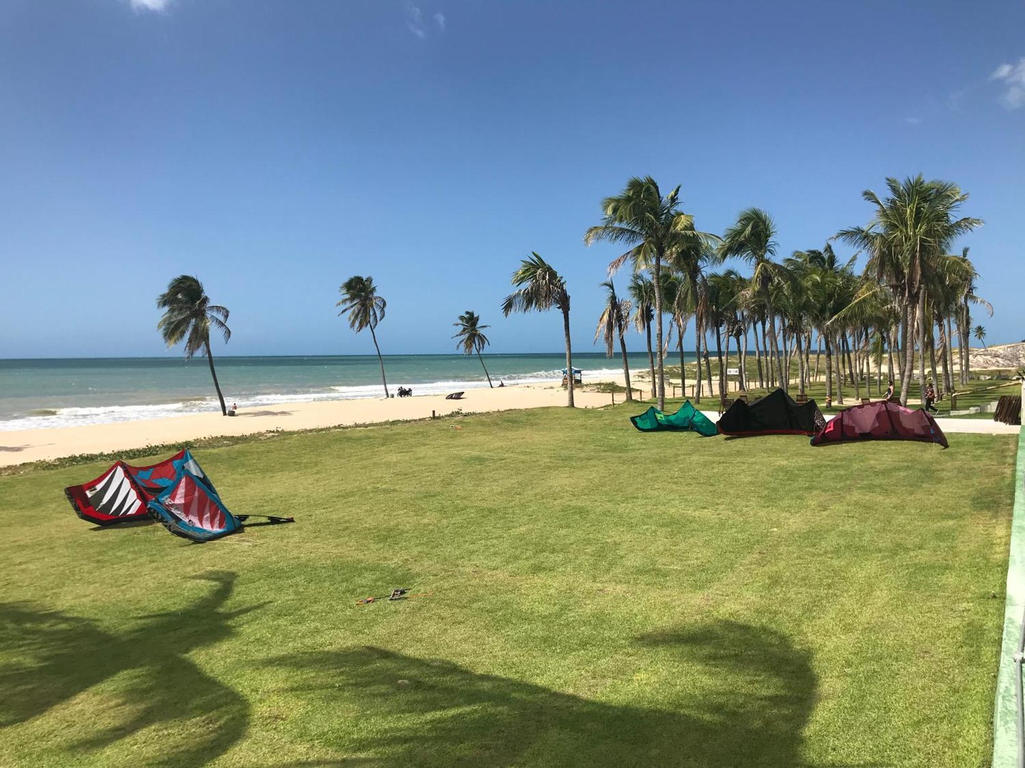 Condominio Wai Wai Pe Na Areia - Praia De Cumbuco Exteriör bild