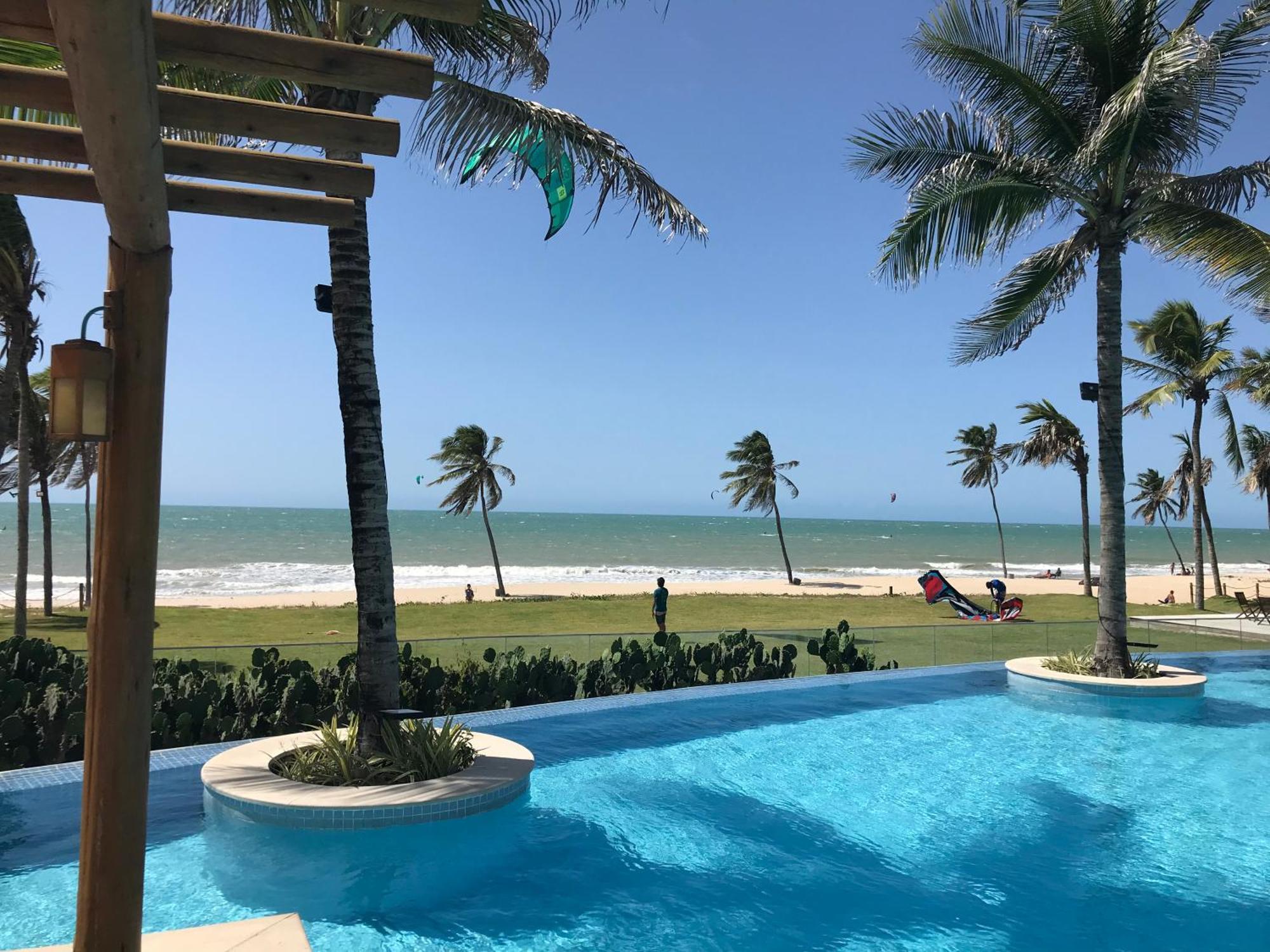 Condominio Wai Wai Pe Na Areia - Praia De Cumbuco Exteriör bild
