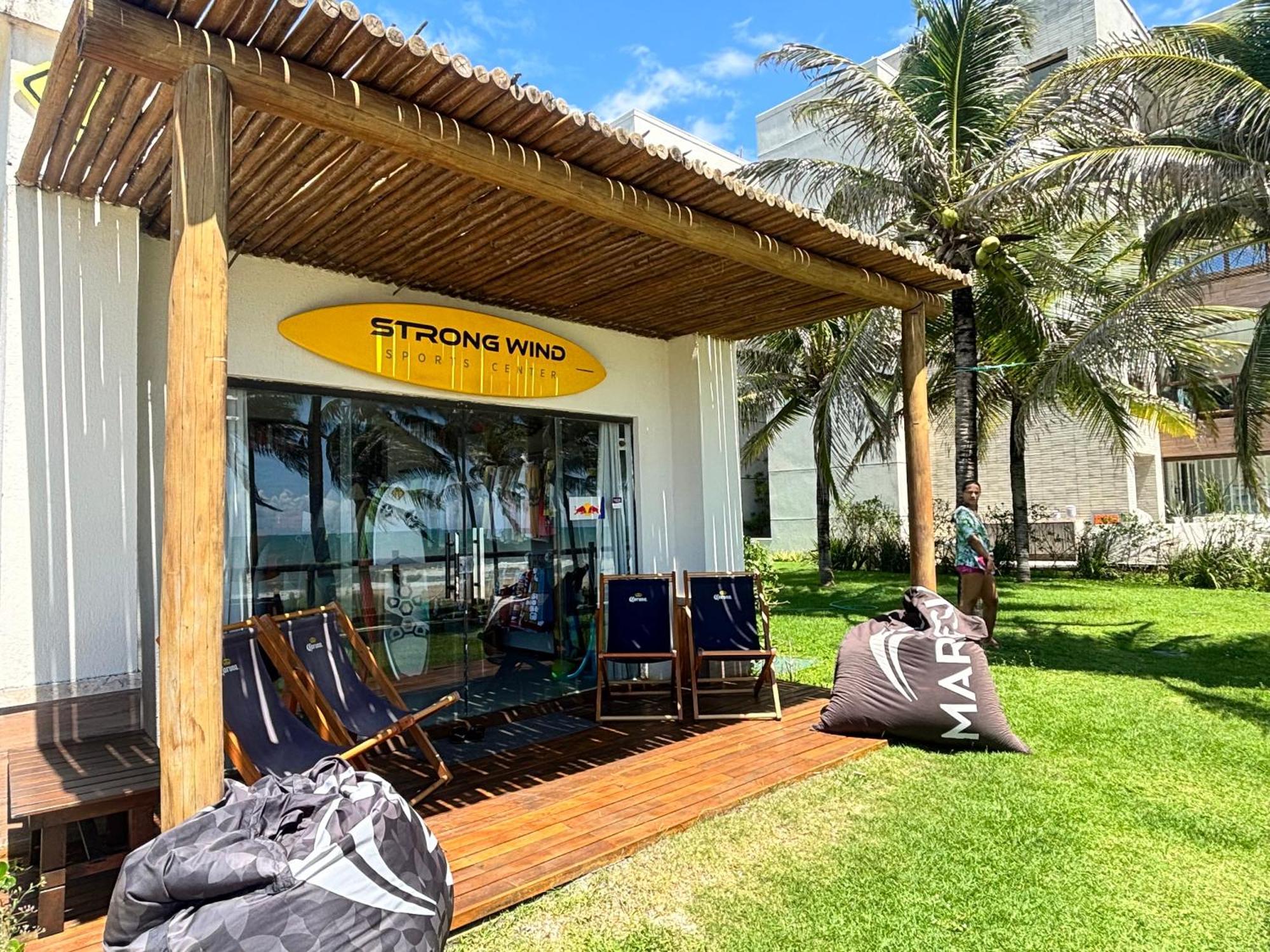Condominio Wai Wai Pe Na Areia - Praia De Cumbuco Exteriör bild