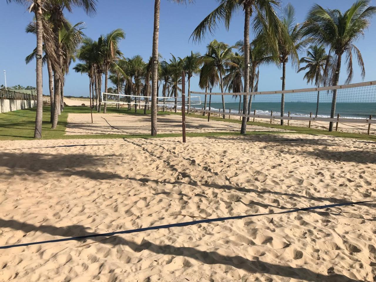 Condominio Wai Wai Pe Na Areia - Praia De Cumbuco Exteriör bild