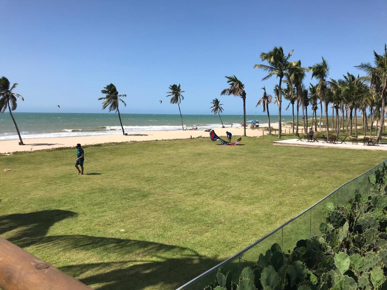 Condominio Wai Wai Pe Na Areia - Praia De Cumbuco Exteriör bild