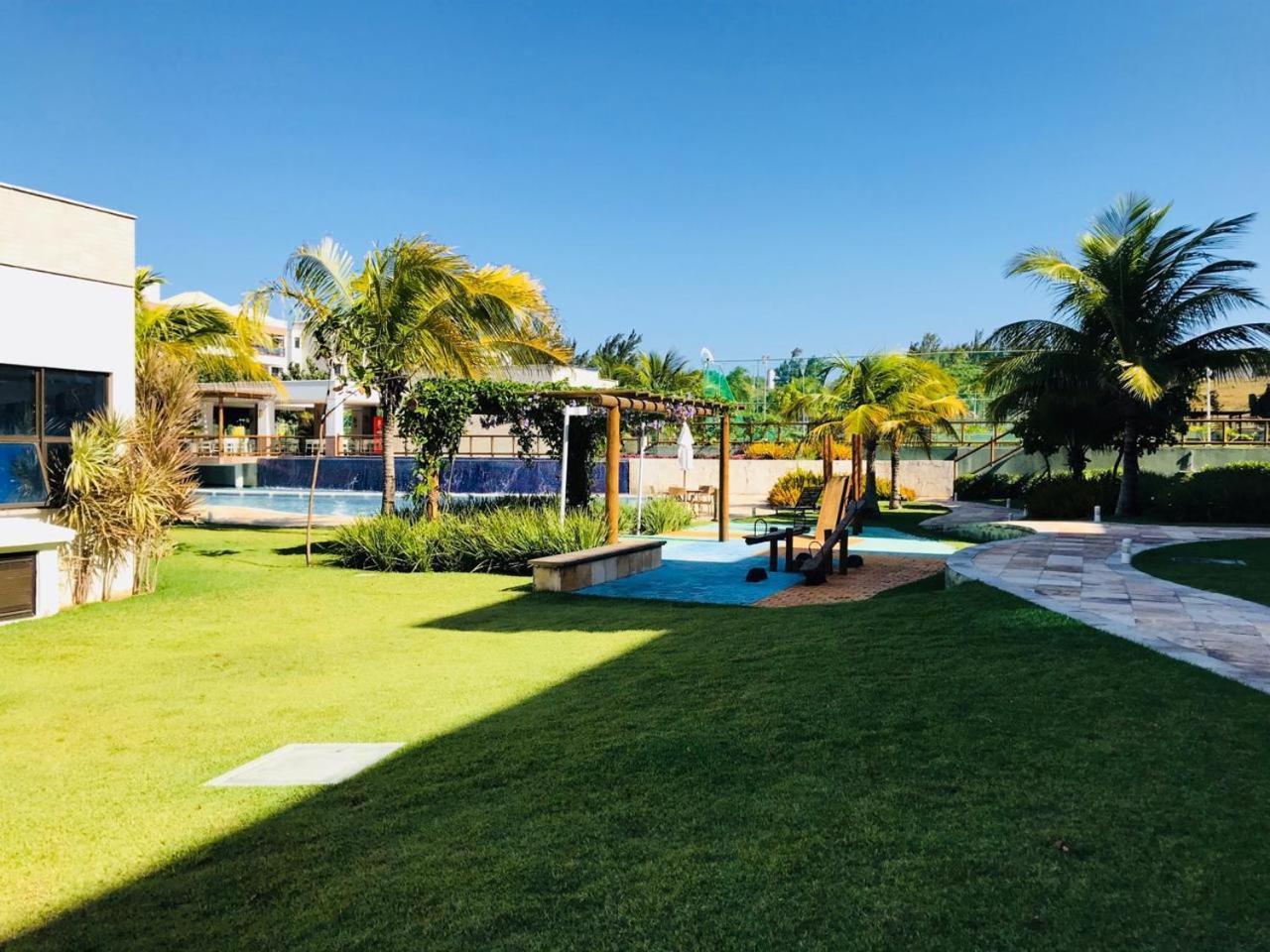 Condominio Wai Wai Pe Na Areia - Praia De Cumbuco Exteriör bild